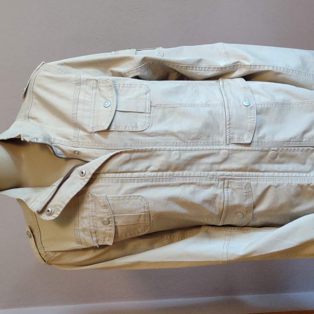 Kensi tan utility jacket